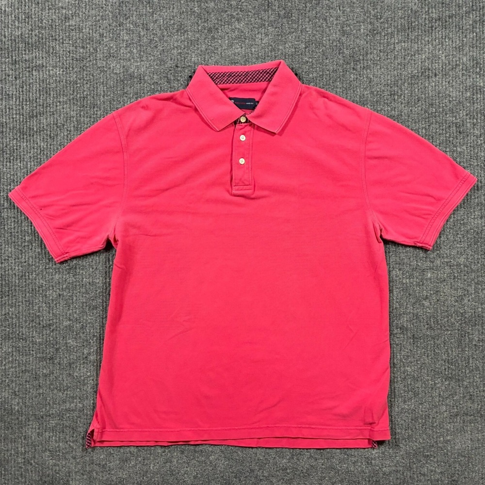 Giovanni Galli Mens Polo Shirt Size 56 Pink Short Sleeve Golf Casual Preppy